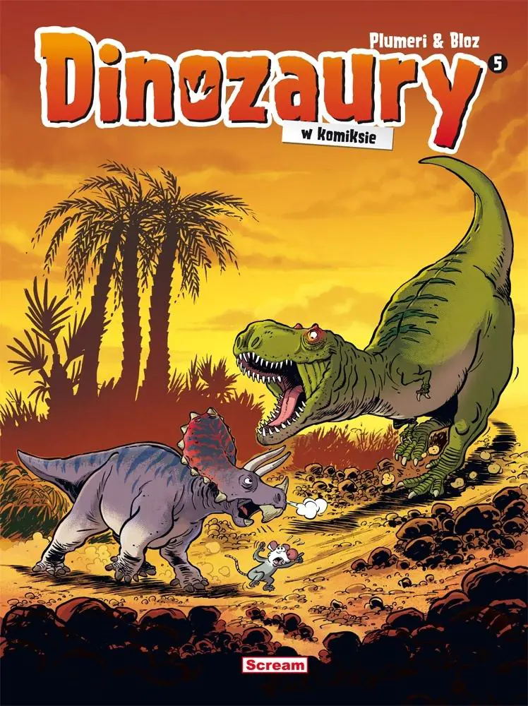 Książka - Dinozaury T.5