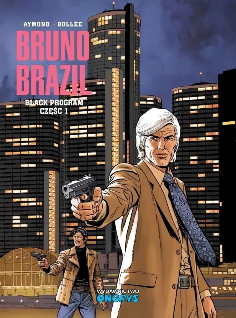 Książka - Bruno Brazil T.12 Black program część 1