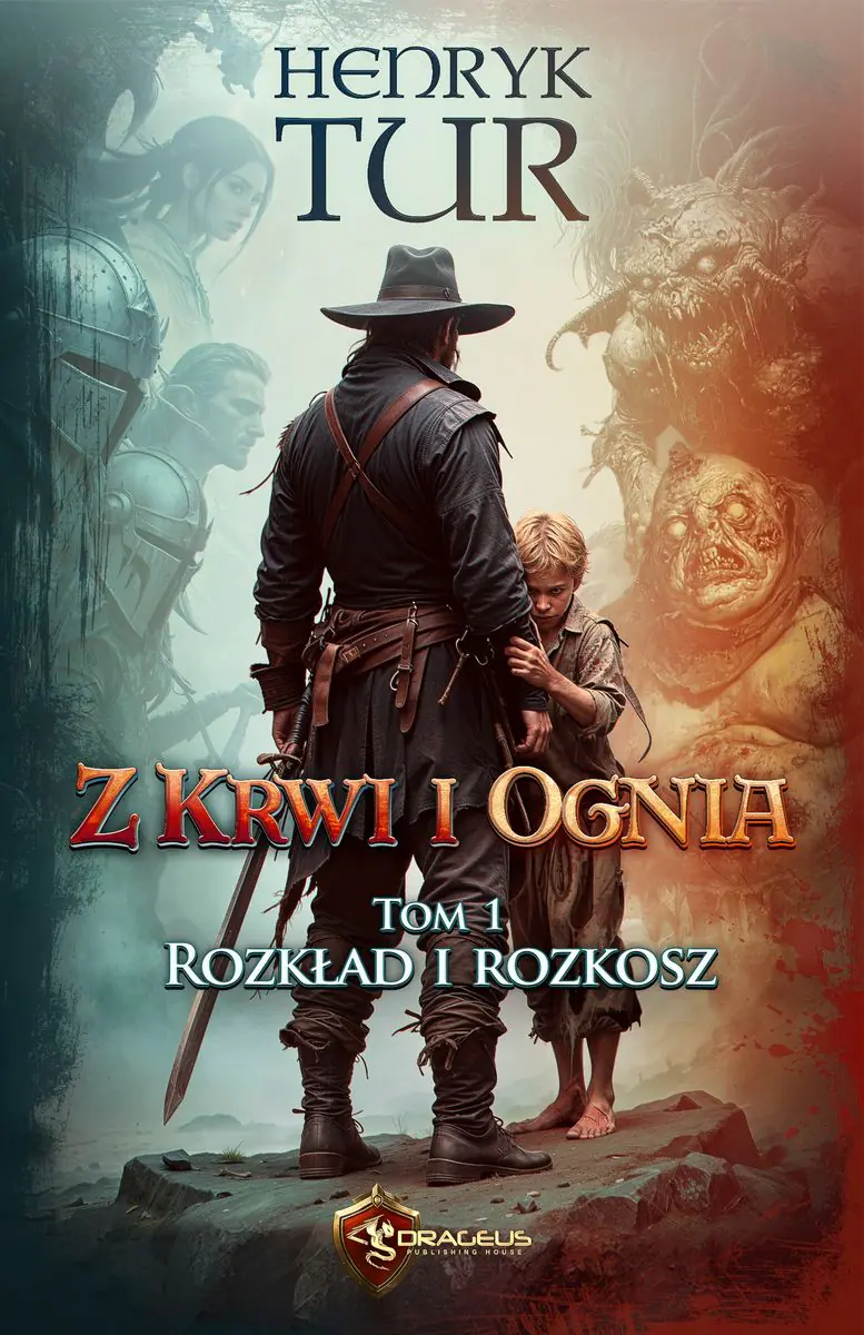 Książka - Rozkład i rozkosz. Z krwi i ognia. Tom 1