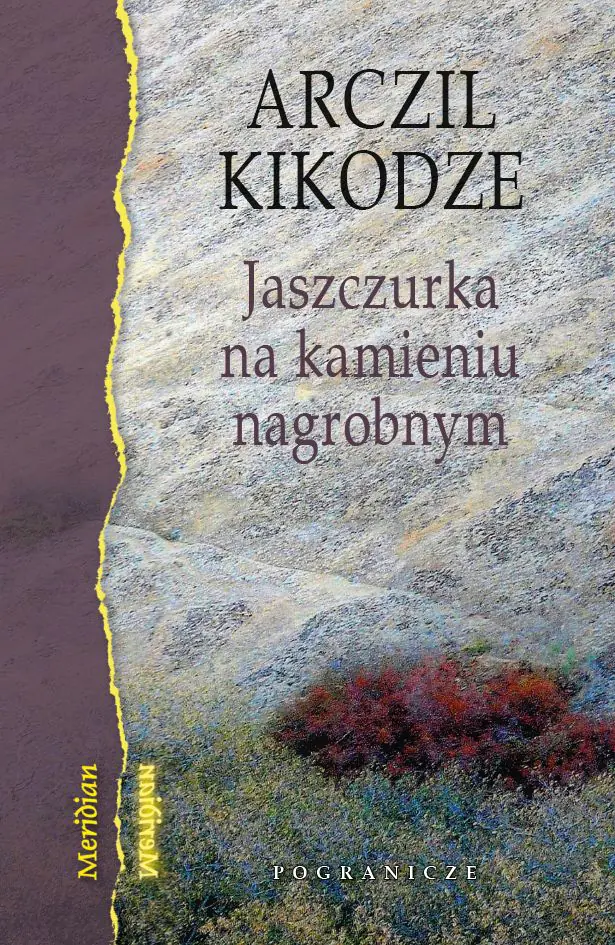 Książka - Jaszczurka na kamieniu nagrobnym