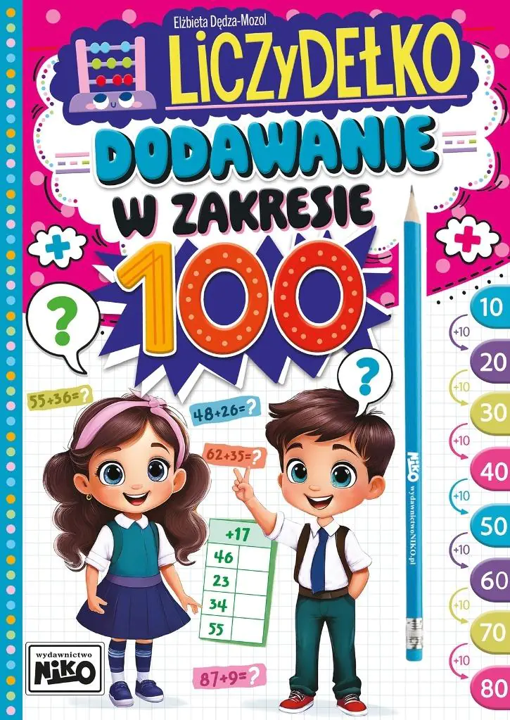 Książka - Dodawanie w zakresie 100. Liczydełko