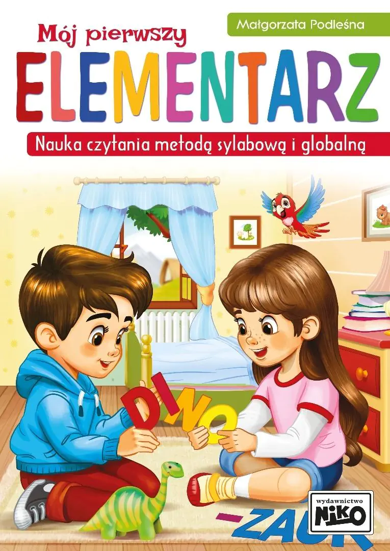 Książka - Mój pierwszy elementarz. Nauka czytania metodą sylabową i globalną