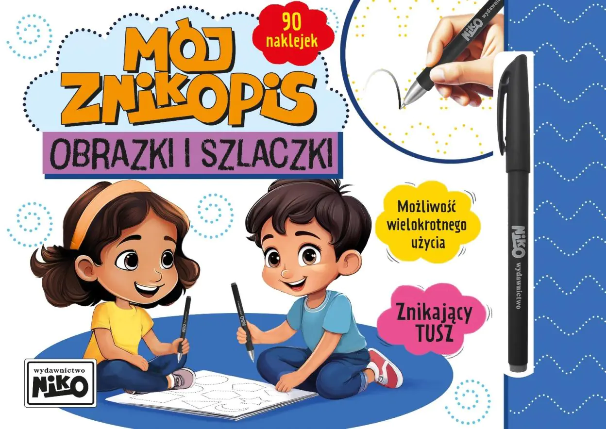 Książka - Obrazki i szlaczki. Mój znikopis