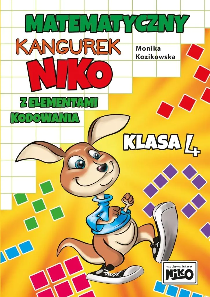 Książka - Matematyczny kangurek Niko z elementami kodowania. Klasa 4