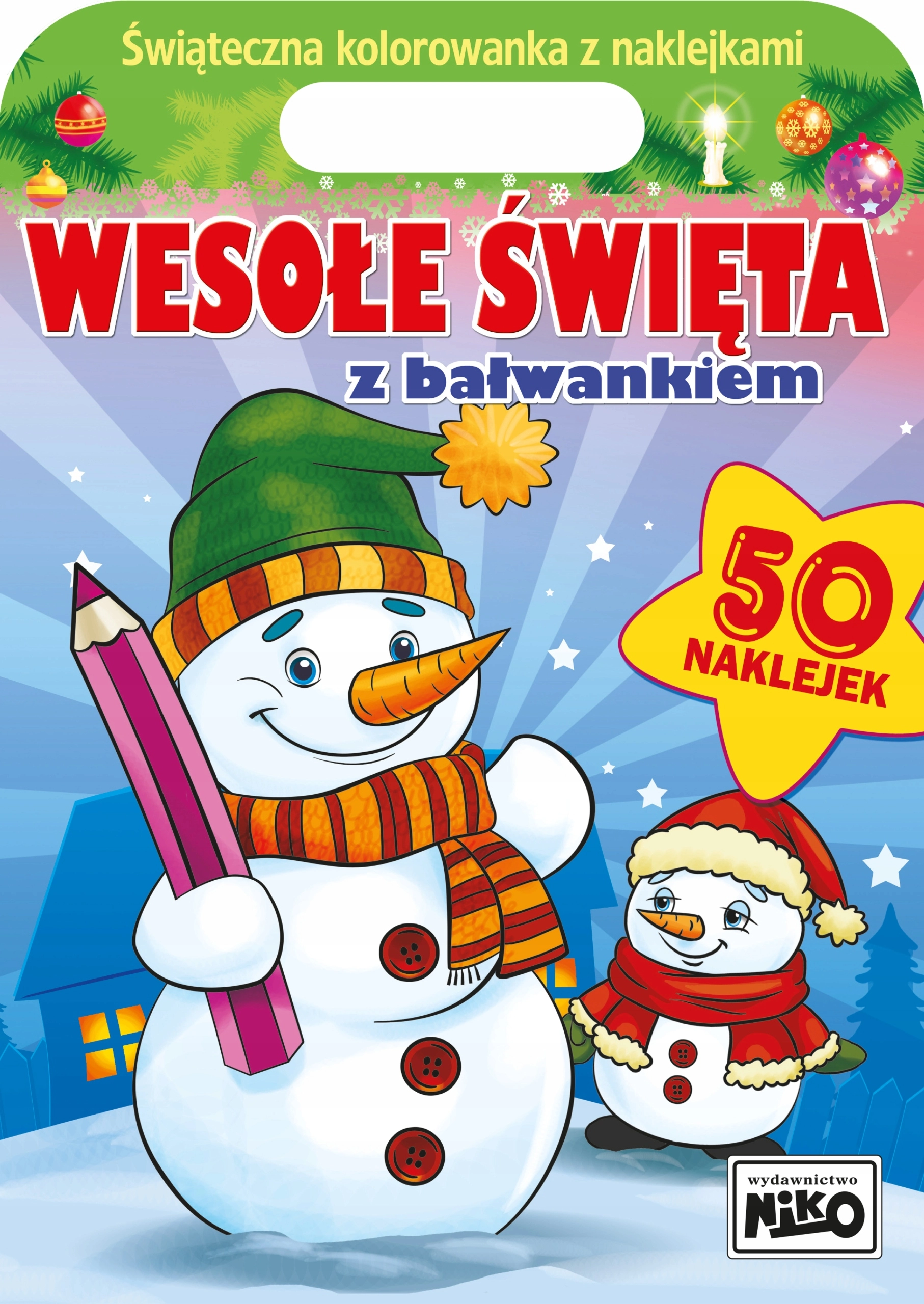 Książka - Wesołe święta z bałwankiem