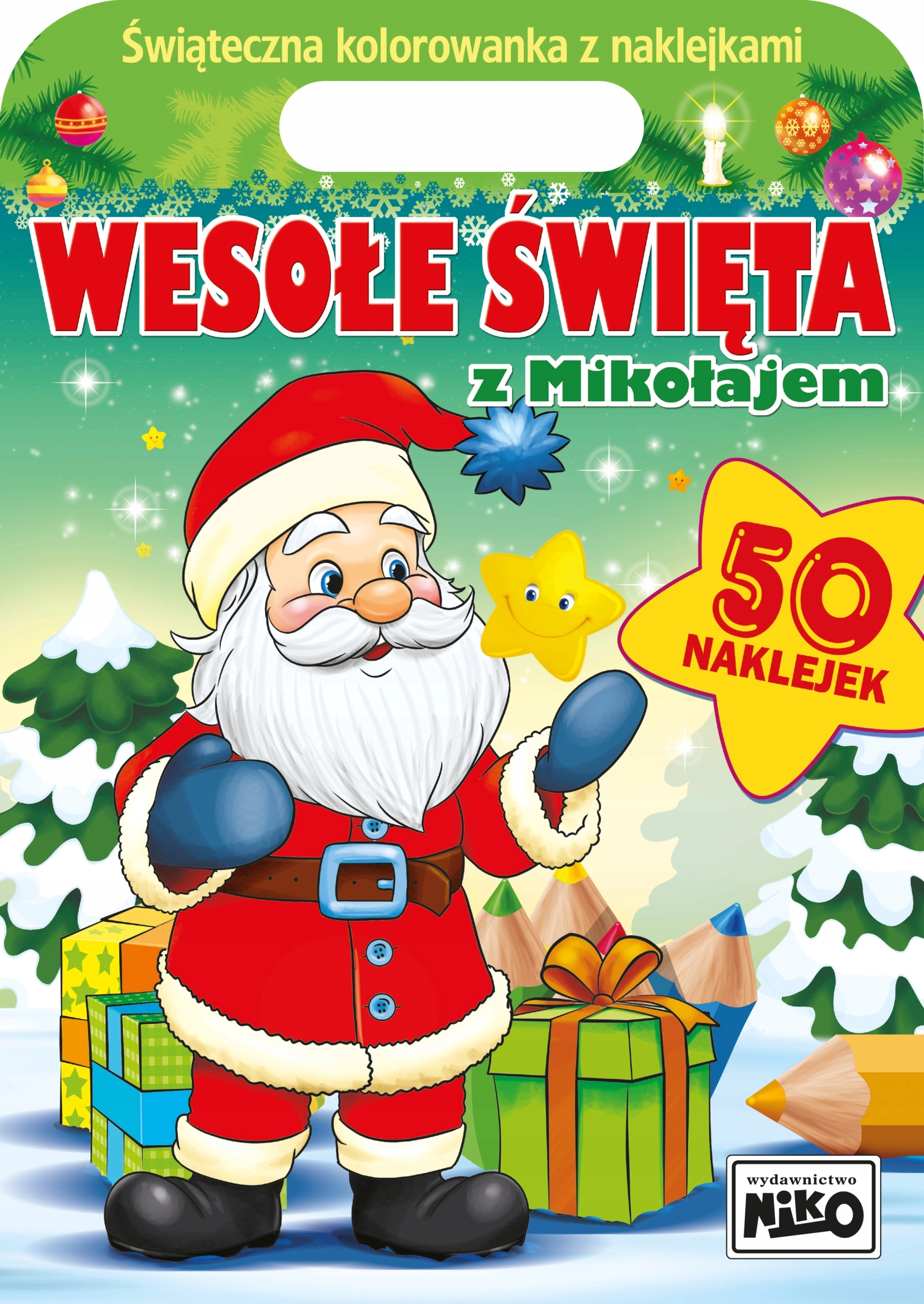 Książka - Wesołe święta z Mikołajem