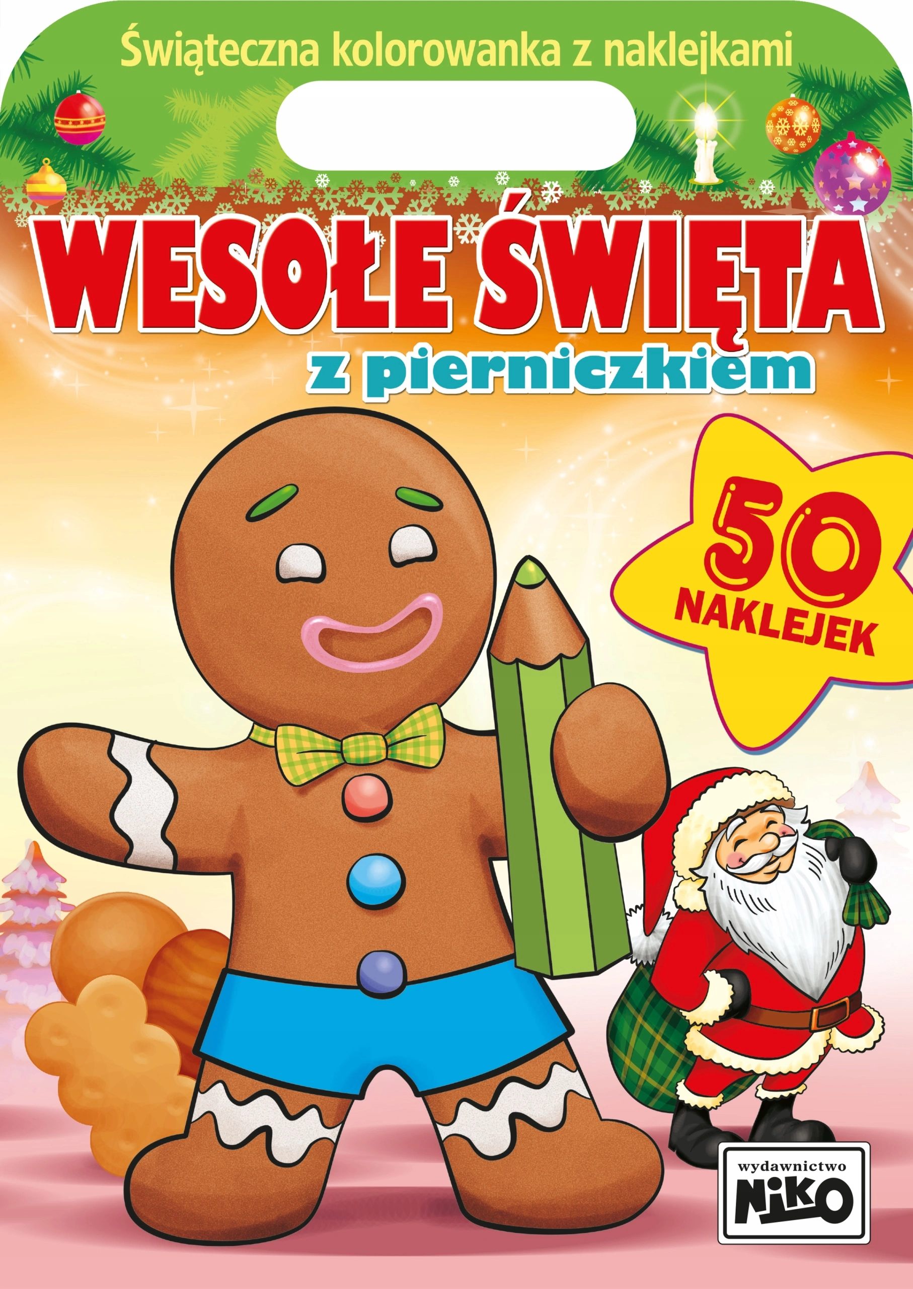 Książka - Wesołe święta z pierniczkiem
