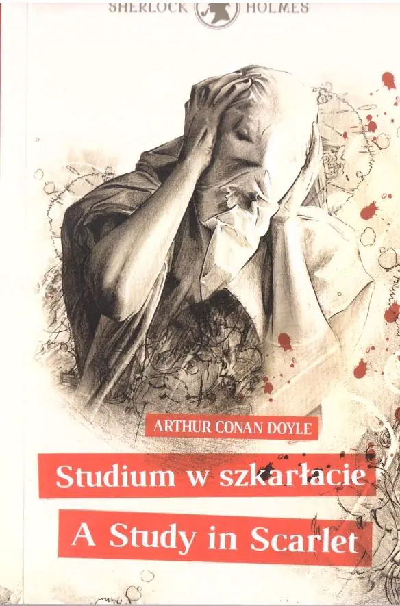 Książka - Sherlock Holmes. Studium w Szkarłacie
