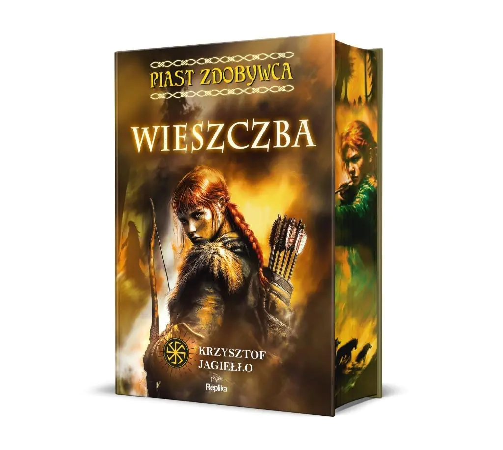 Książka - Wieszczba. Piast zdobywca. Tom 2 (barwione brzegi)