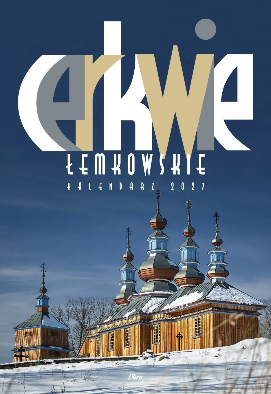Książka - Kalendarz 2027 wieloplanszowy Cerkwie łemkowskie
