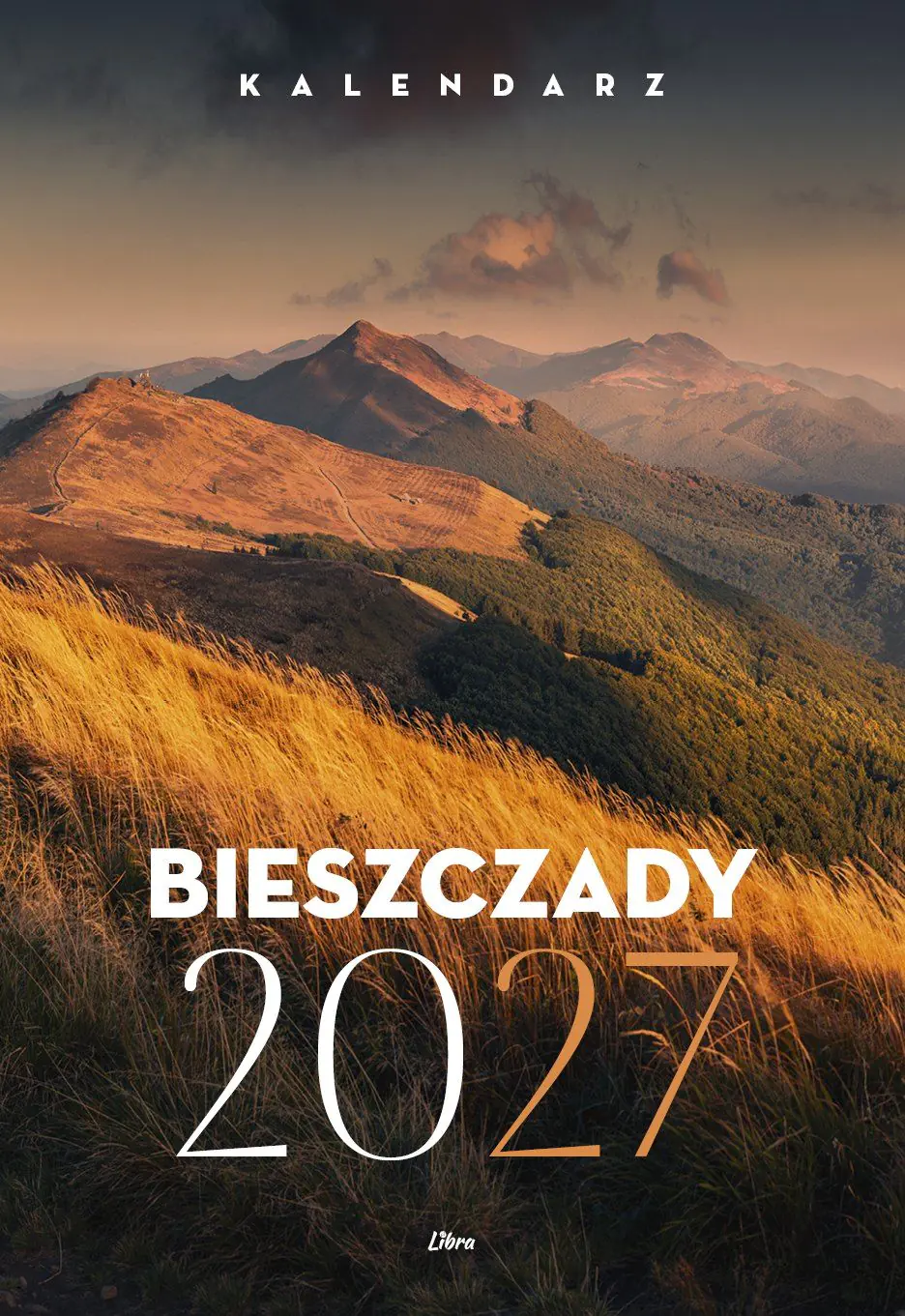 Książka - Kalendarz 2027 Bieszczady wieloplanszowy