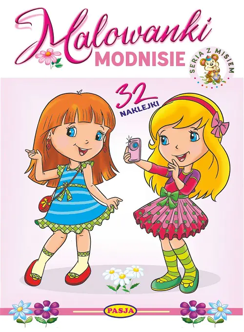 Książka - Modnisie. Malowanki. Seria z misiem