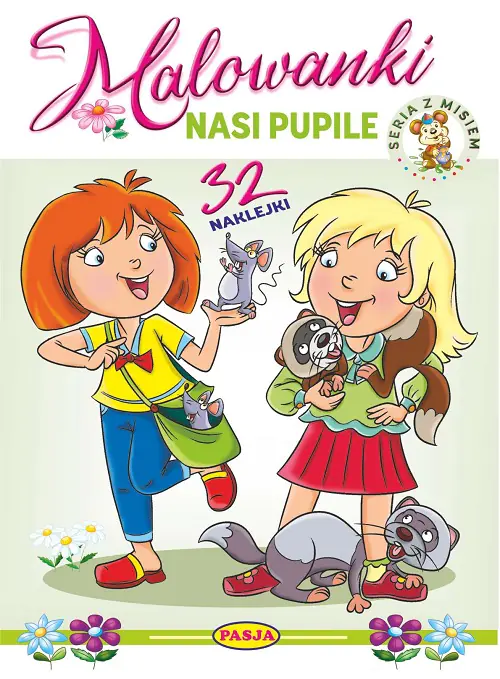 Książka - Nasi pupile. Malowanki - seria z misiem