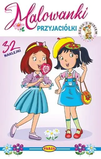 Książka - Przyjaciółki. Malowanki