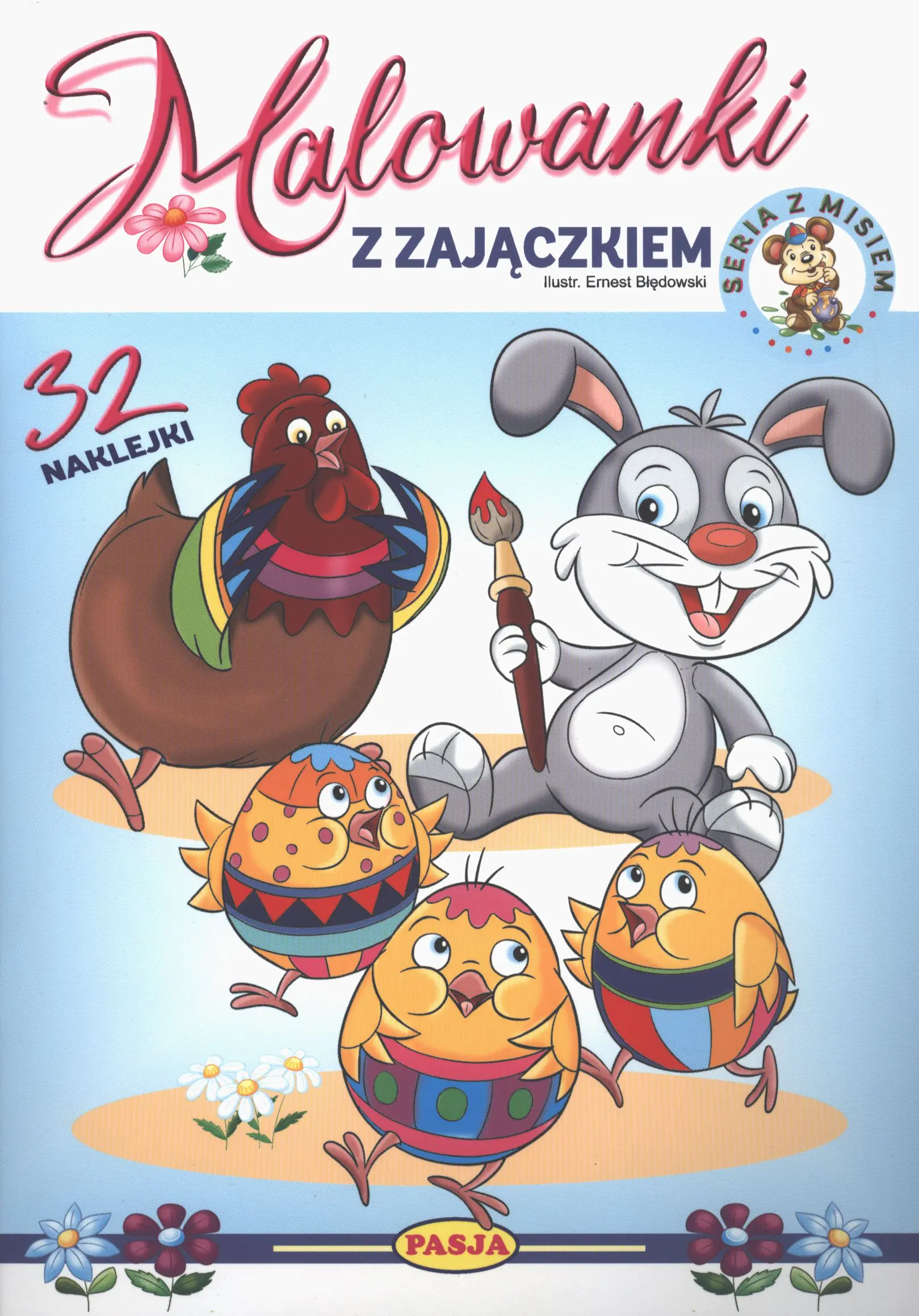 Książka - Malowanki z Zajączkiem