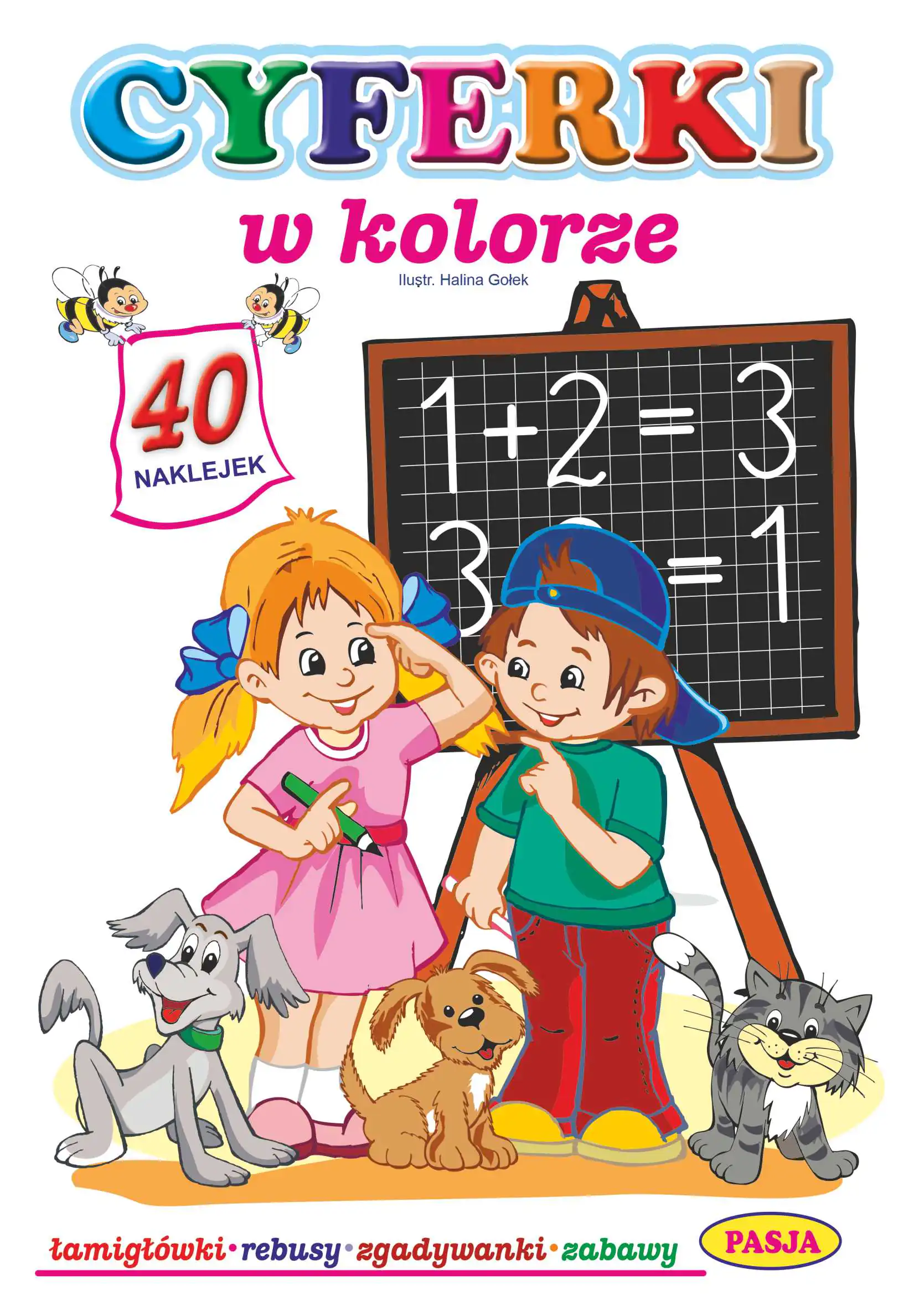 Książka - Cyferki w kolorze