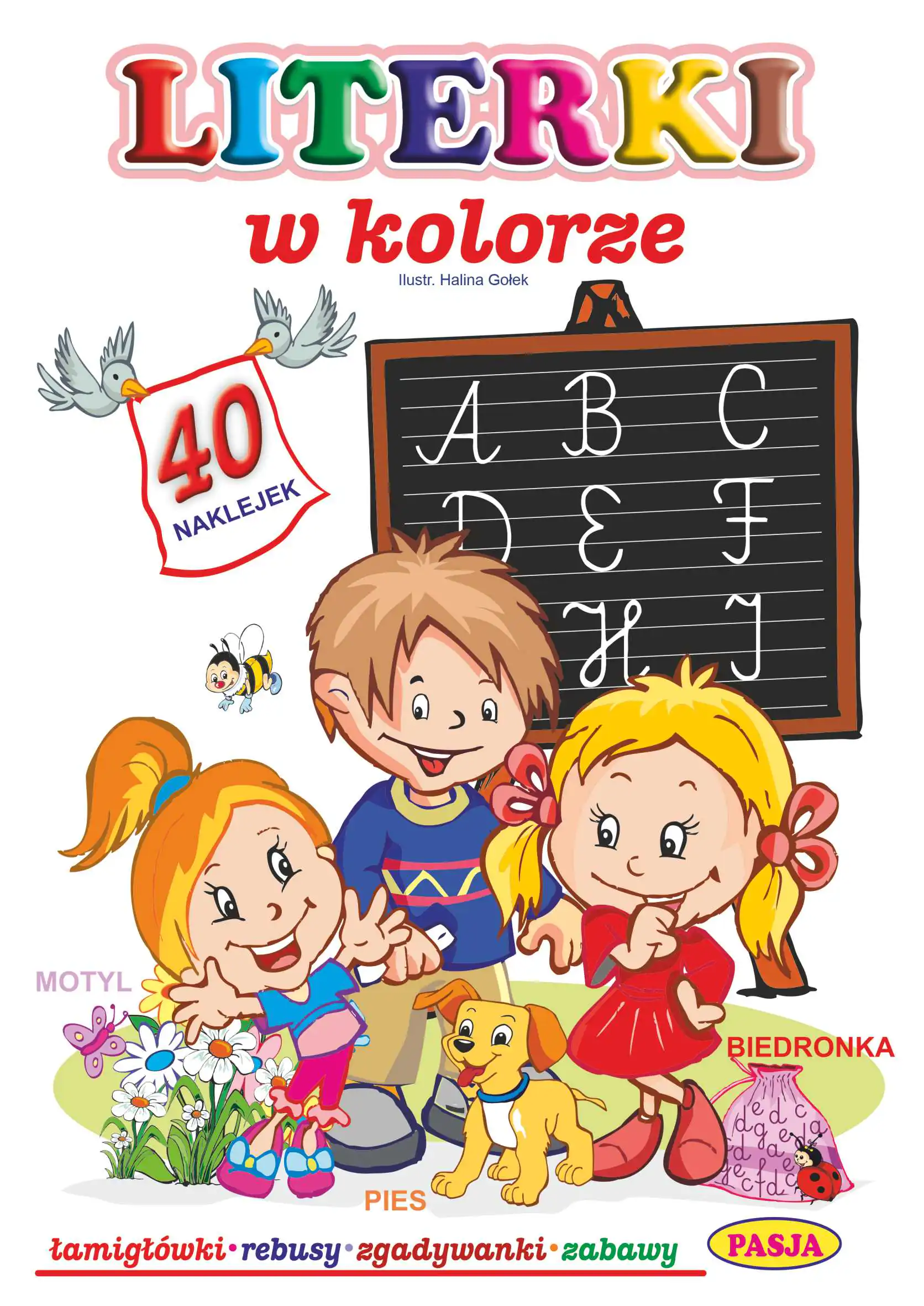 Książka - Literki w kolorze