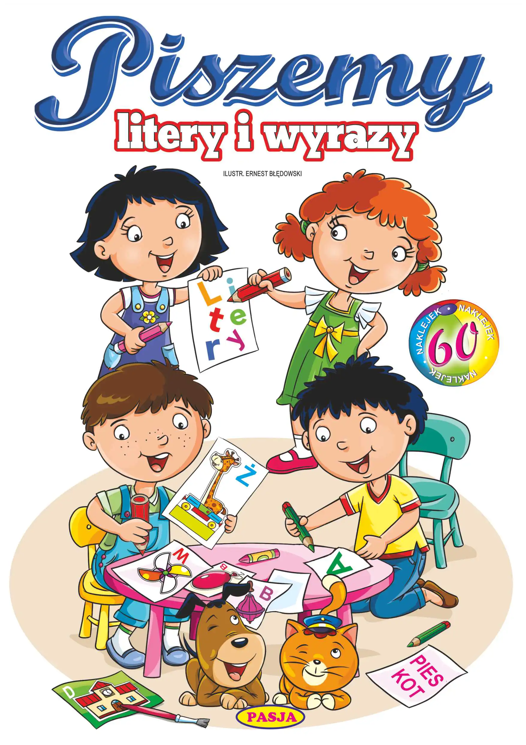 Książka - Piszemy litery i wyrazy