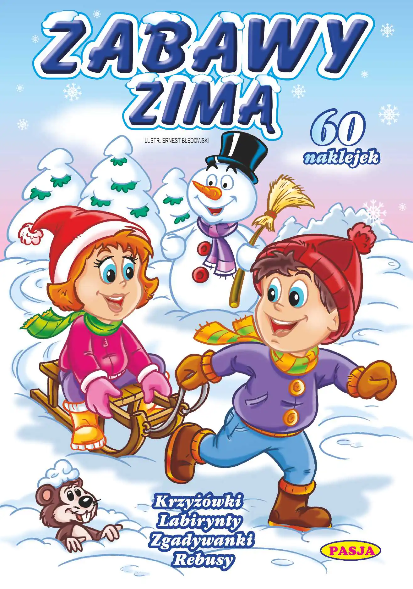 Książka - Zabawy zimą
