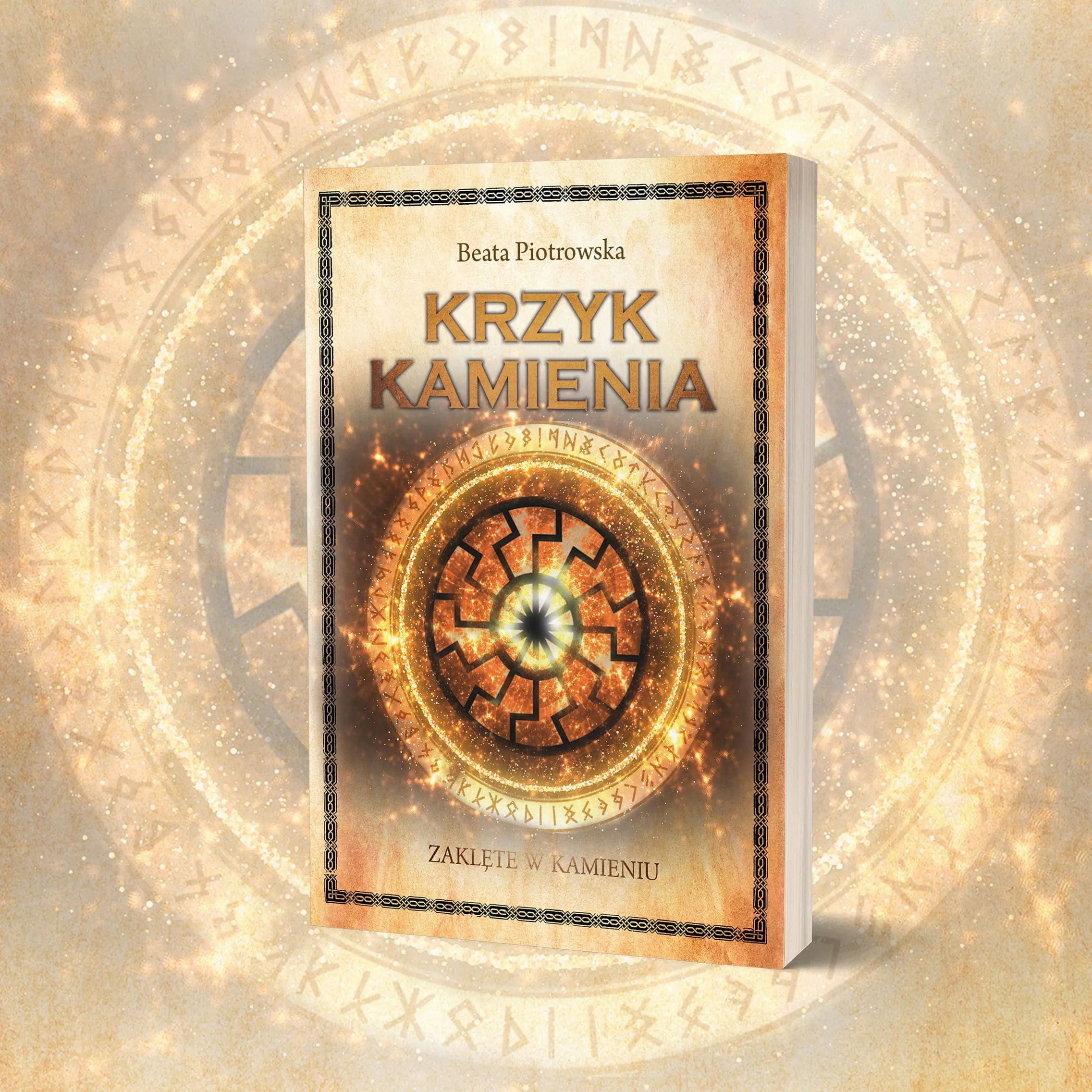 Książka - Krzyk kamienia. Saga Zaklęte w kamieniu. Tom 2