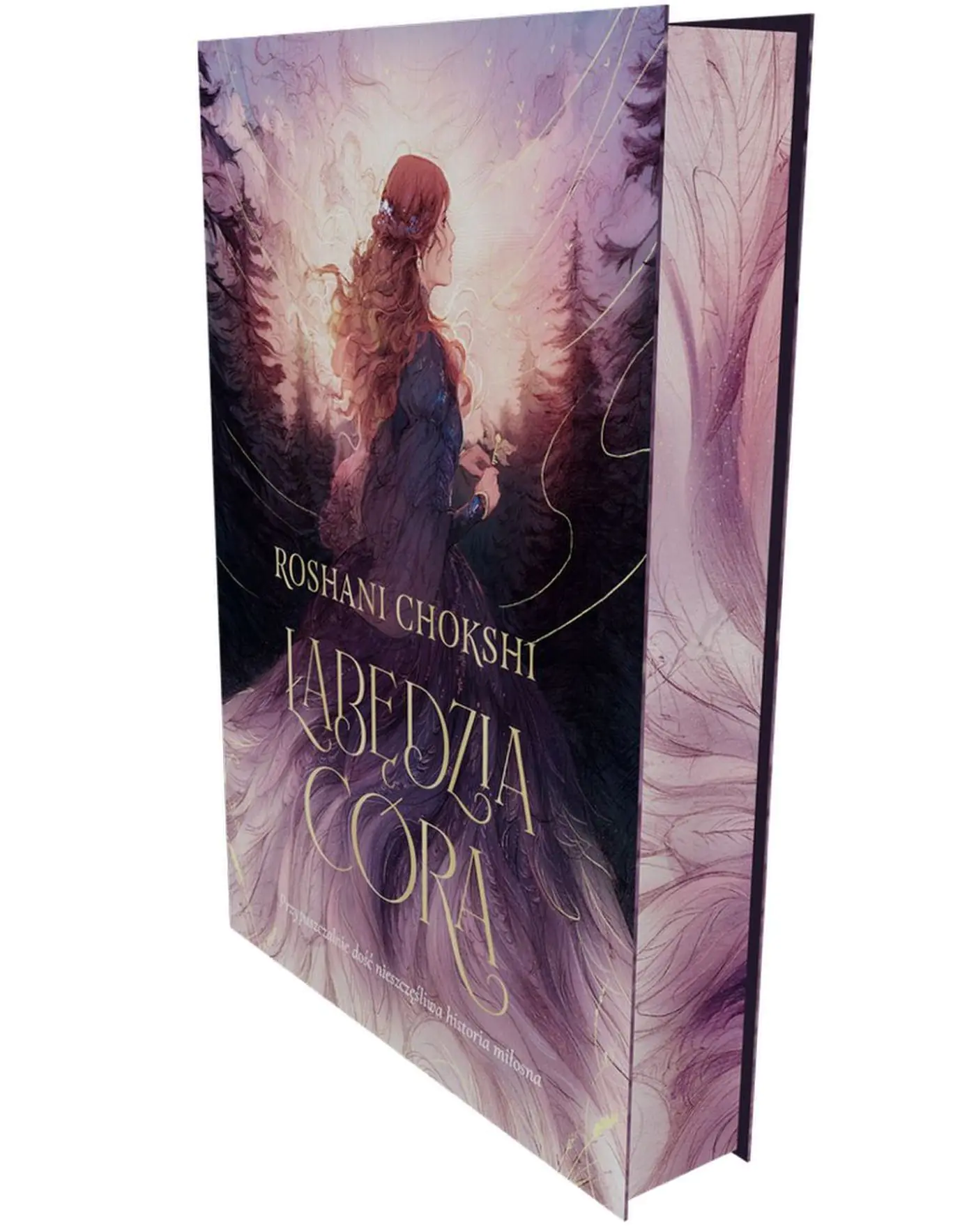 Książka - Łabędzia córa (barwione brzegi)