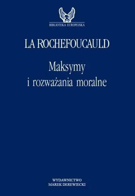 Książka - Maksymy i rozważania moralne
