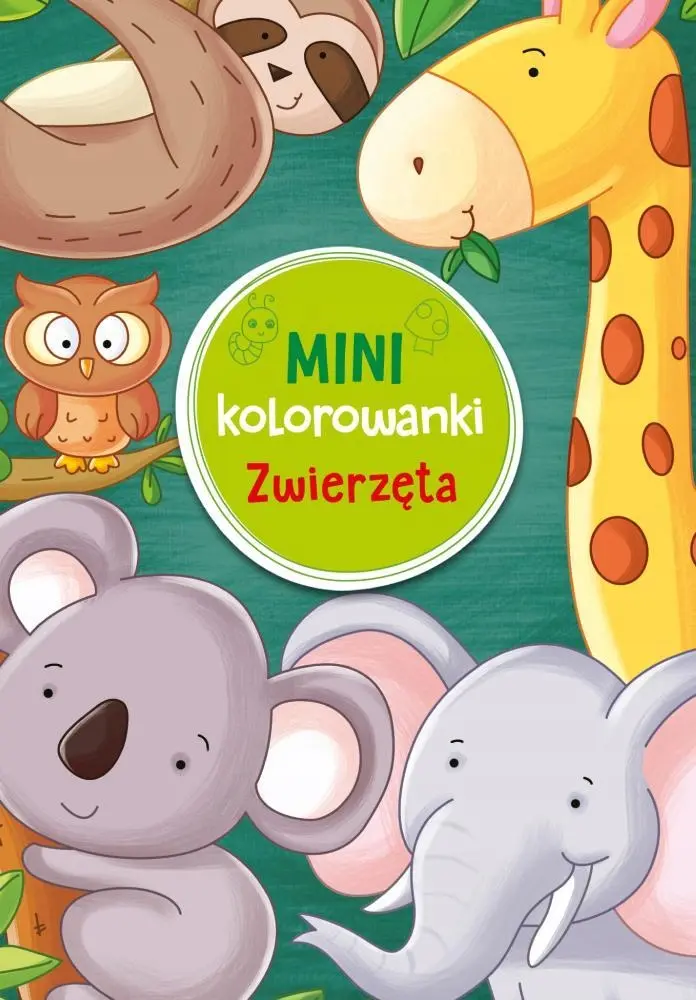 Książka - Mini kolorowanki. Zwierzęta