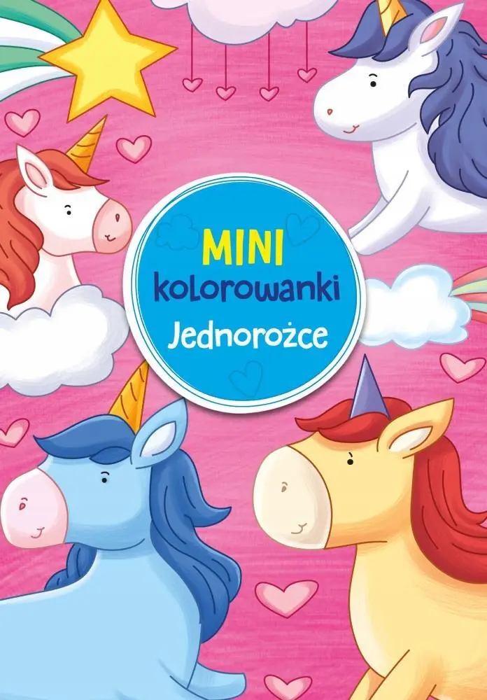 Książka - Mini kolorowanki. Jednorożce