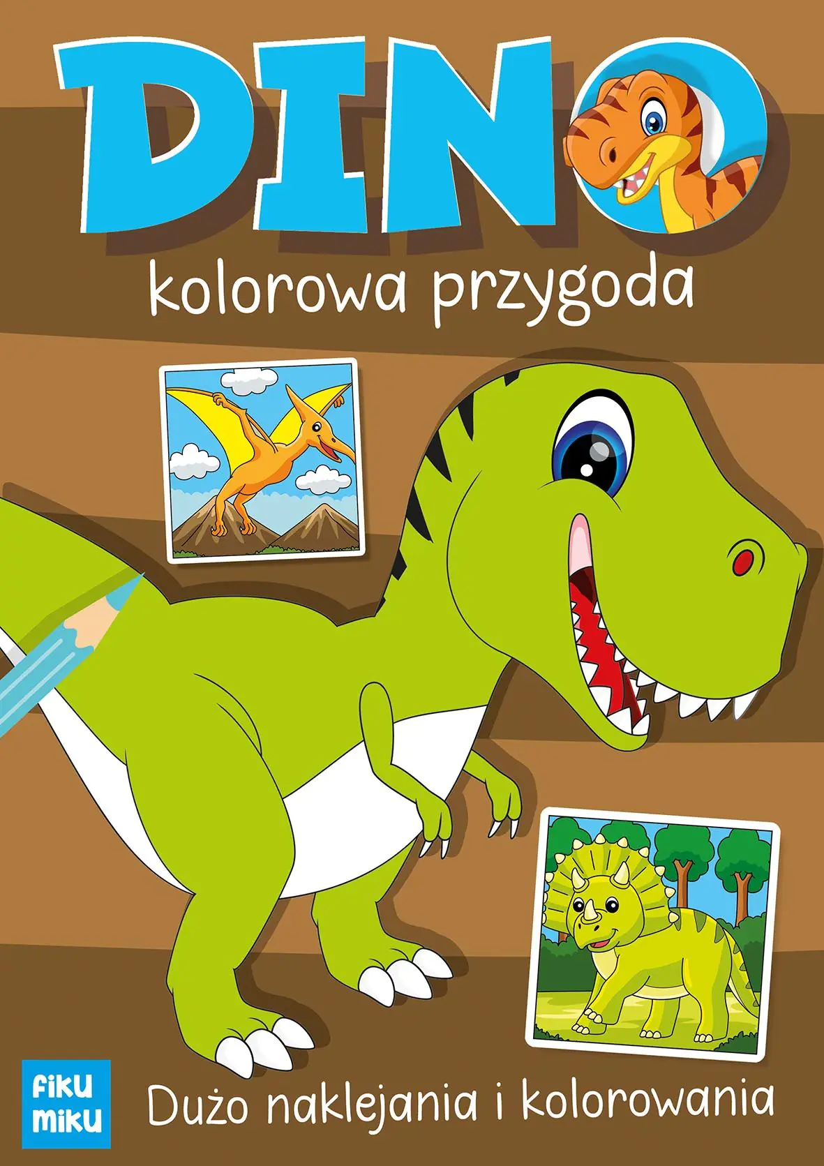 Książka - Dino. Kolorowa przygoda