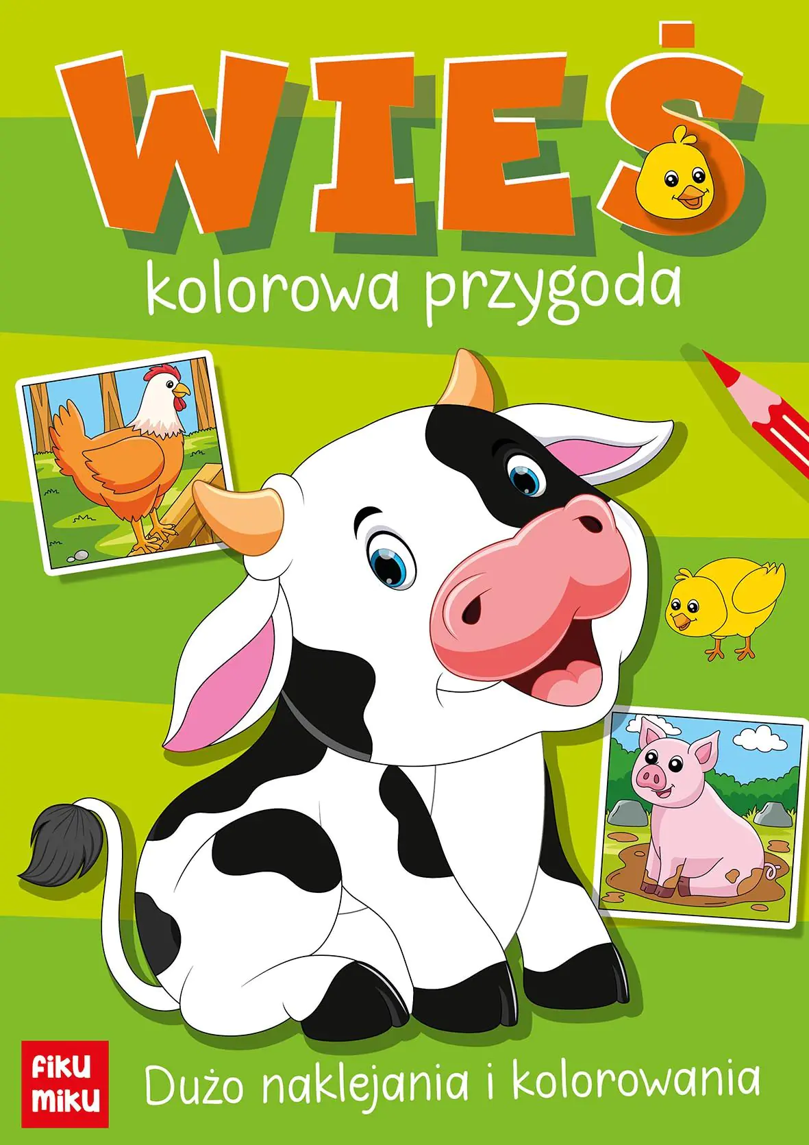 Książka - Wieś. Kolorowa przygoda