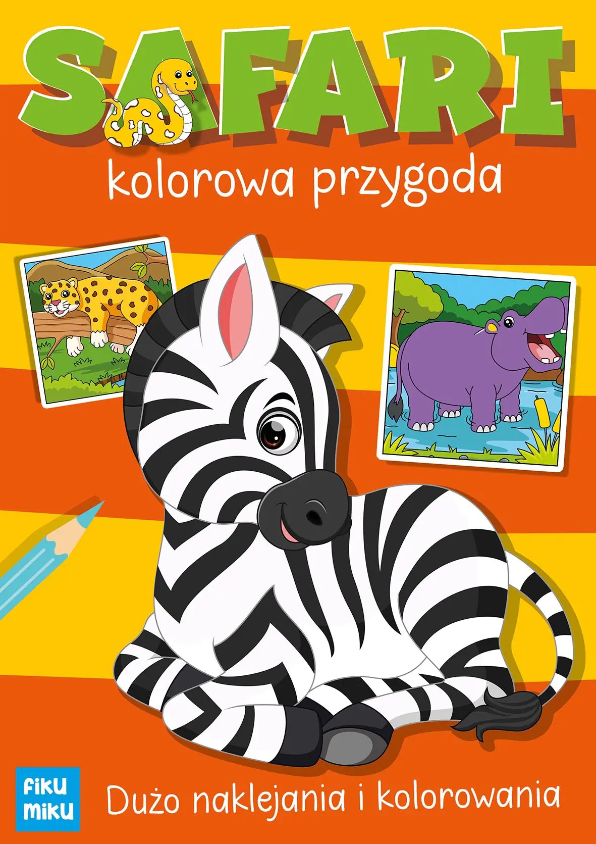 Książka - Safari. Kolorowa przygoda