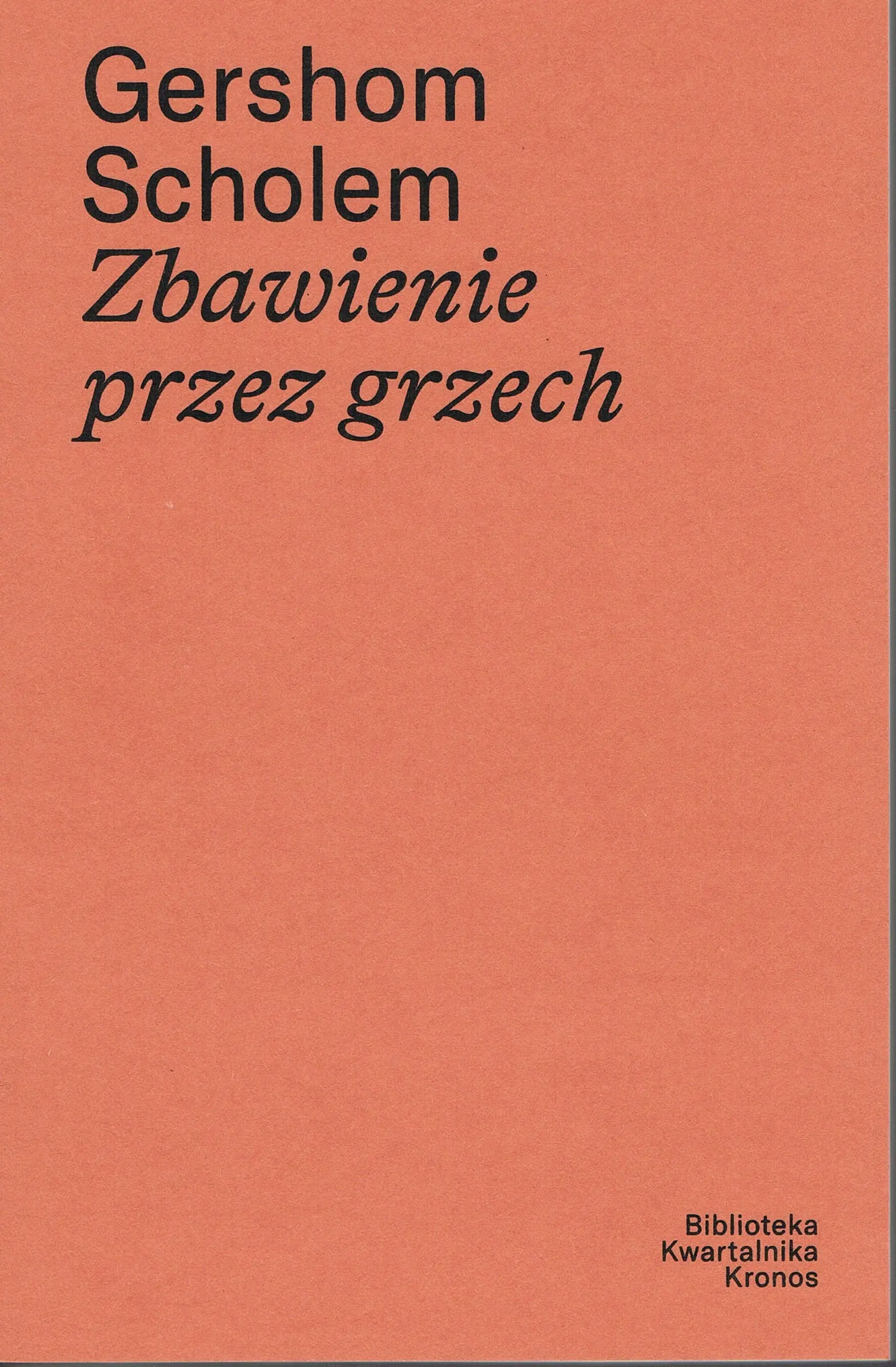 Książka - Zbawienie przez grzech