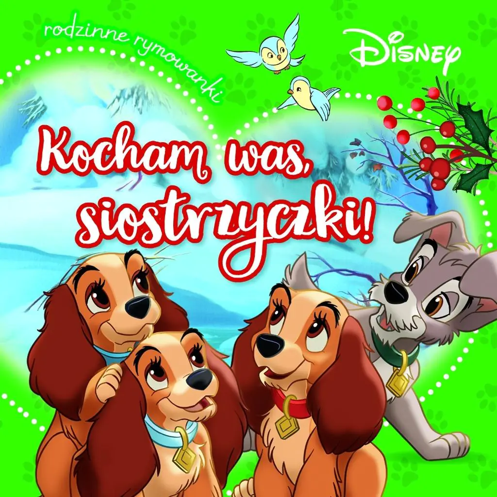 Kocham was, siostrzyczki! Rodzinne rymowanki. Disney