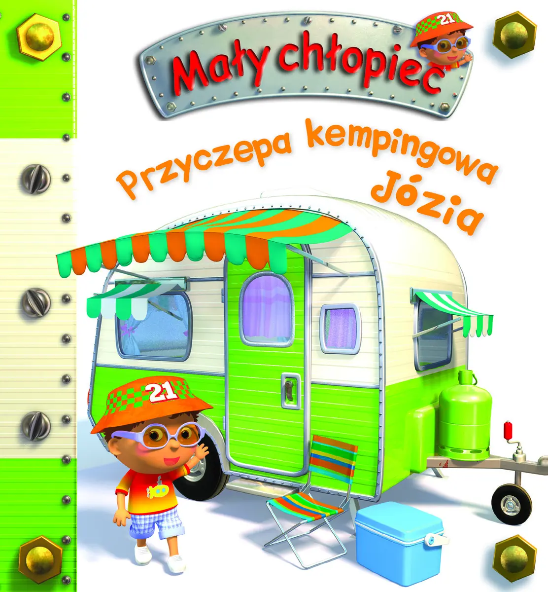 Książka - Przyczepa kempingowa Józia. Mały chłopiec
