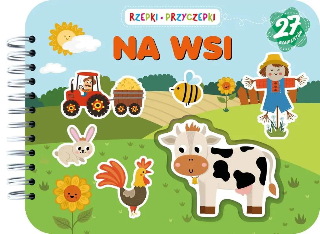 Książka - Na wsi. Rzepki-przyczepki