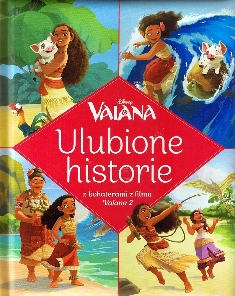 Książka - Ulubione historie. Disney Vaiana