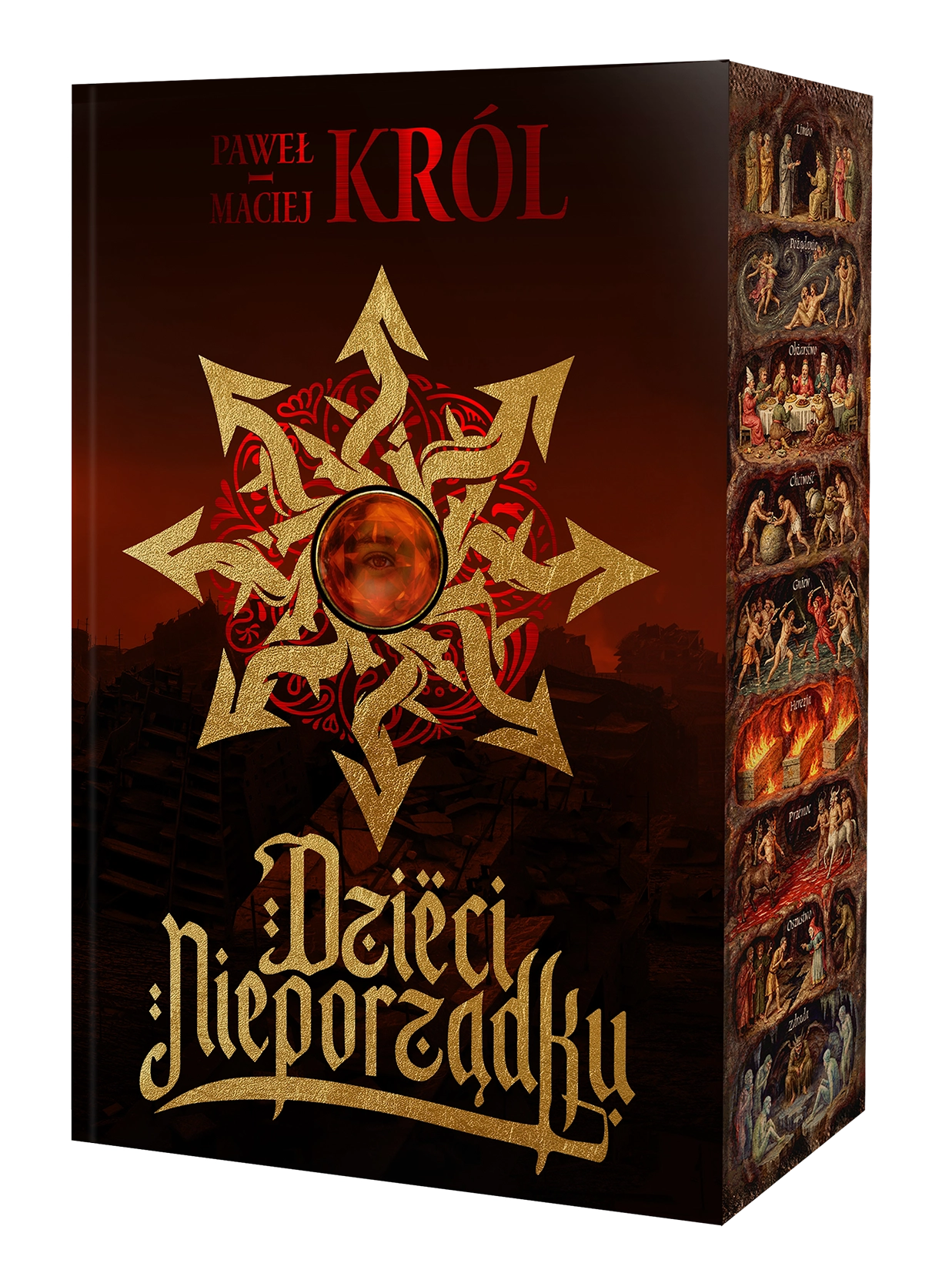 Książka - Dzieci nieporządku (barwione brzegi)