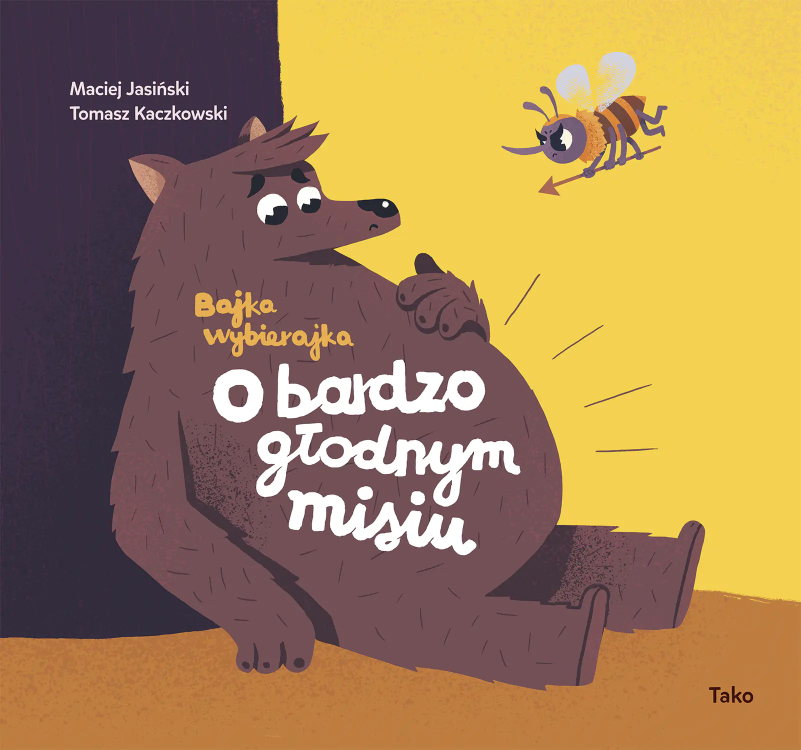 Książka - O bardzo głodnym misiu. Bajka wybierajka
