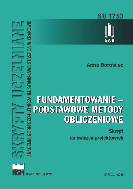 Książka - Fundamentowanie - podstawowe metody obliczeniowe