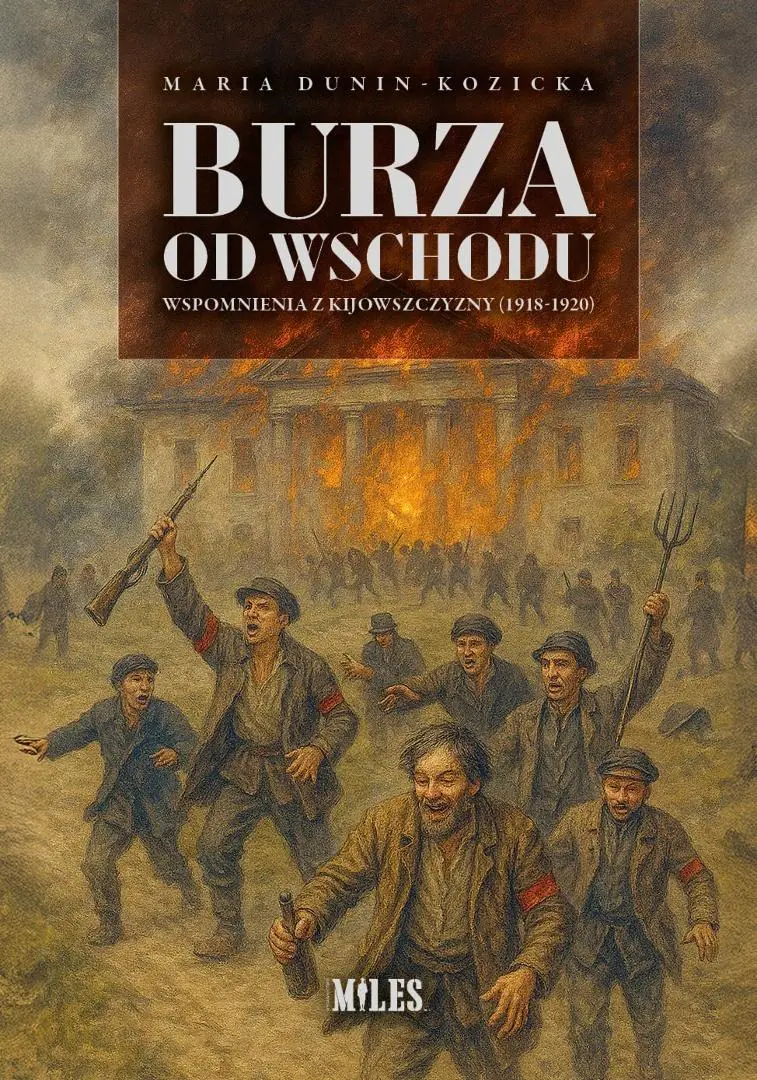 Książka - Burza od Wschodu. Wspomnienia z Kijowszczyzny