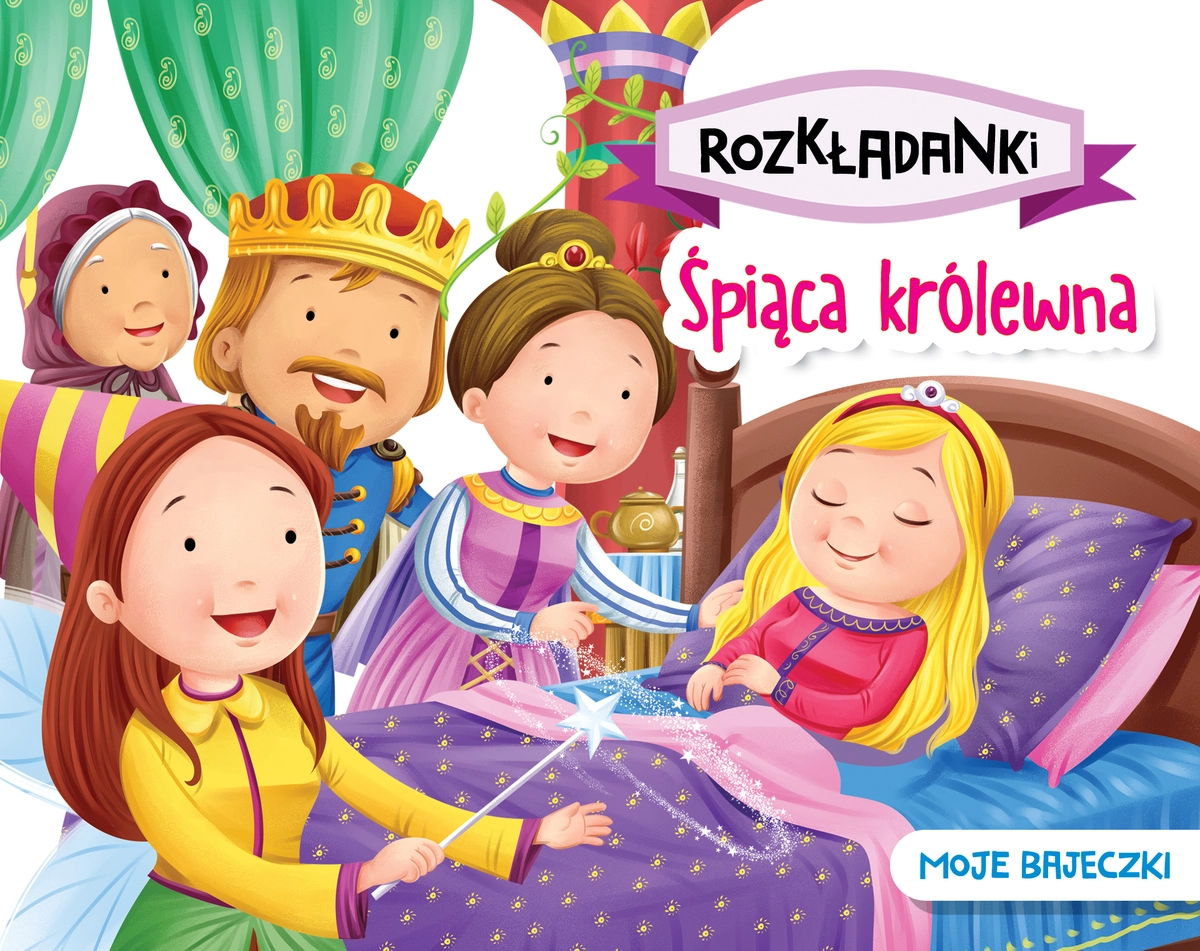 Książka - Śpiąca królewna. Moje bajeczki. Rozkładanki