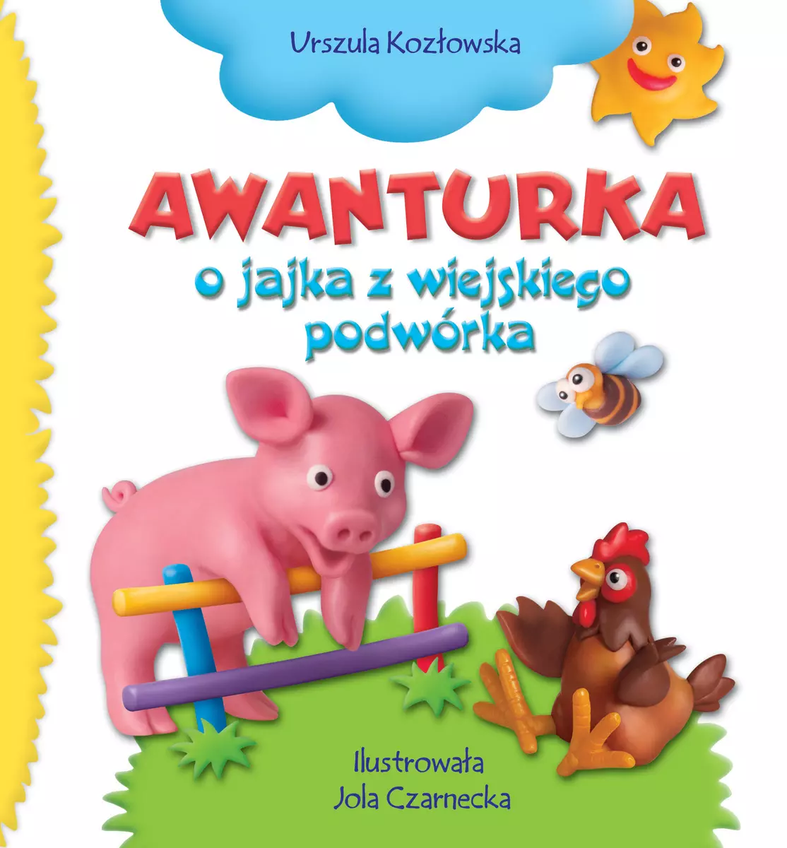 Książka - Awanturka o jajka z wiejskiego podwórka