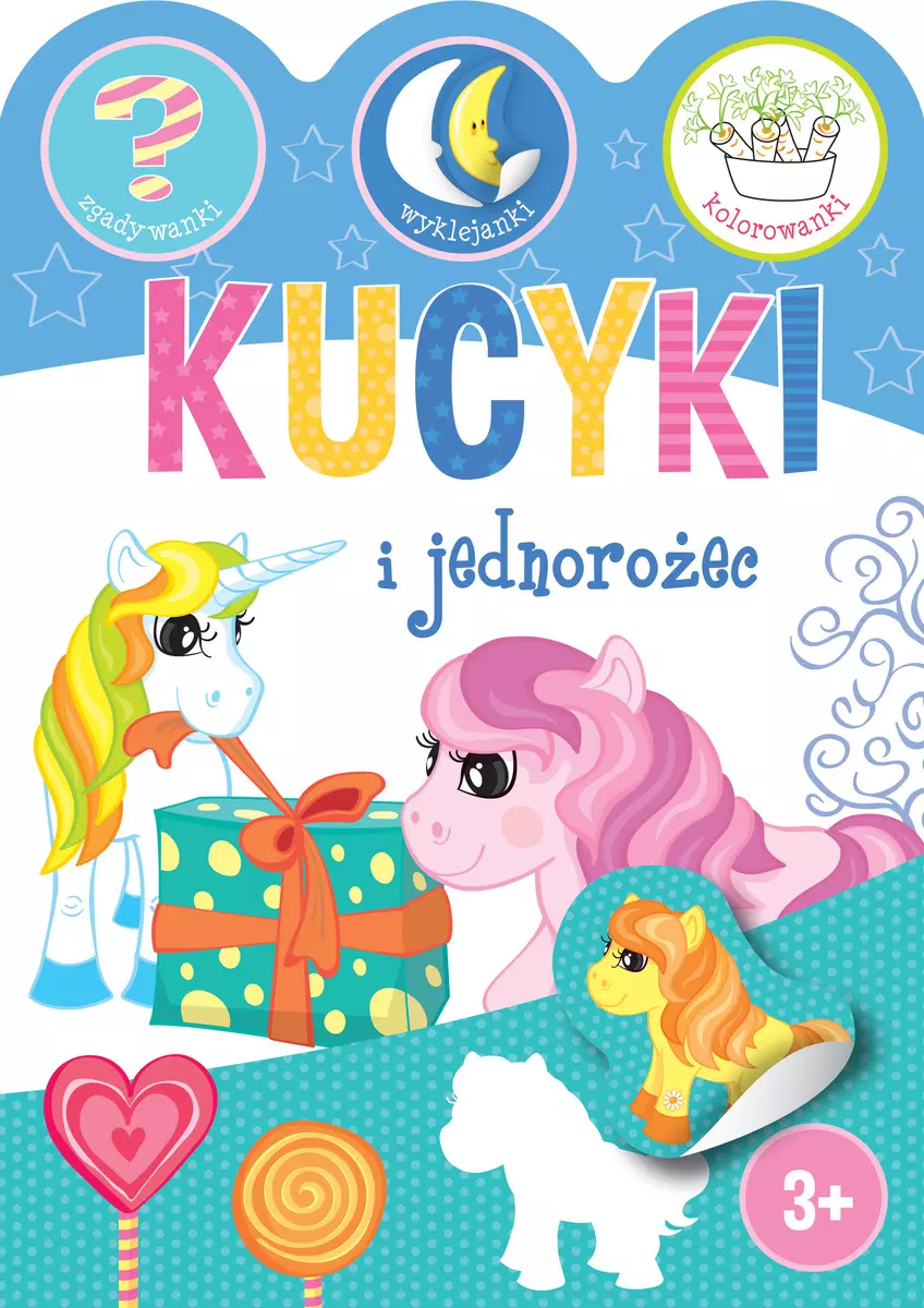 Książka - Kucyki i jednorożec