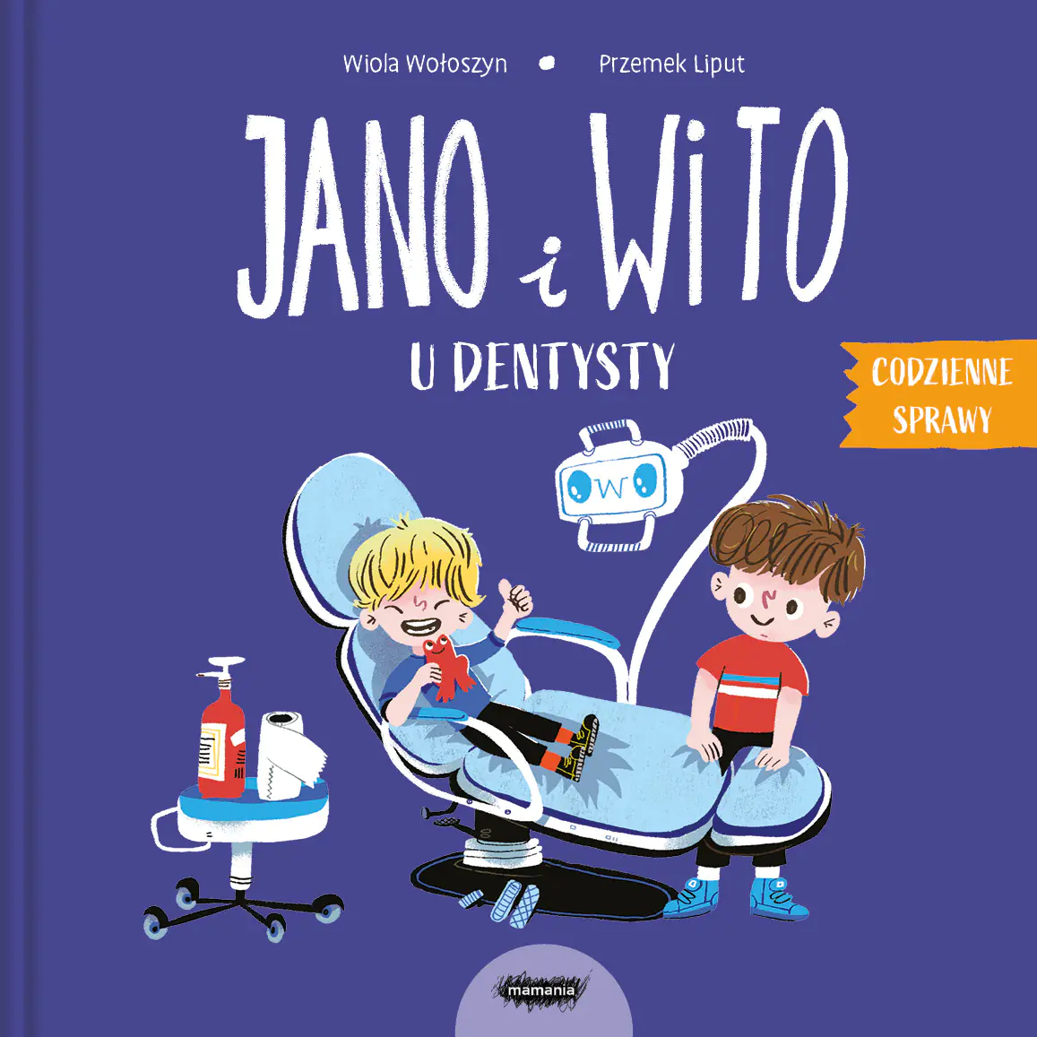 Książka - Jano i Wito u dentysty