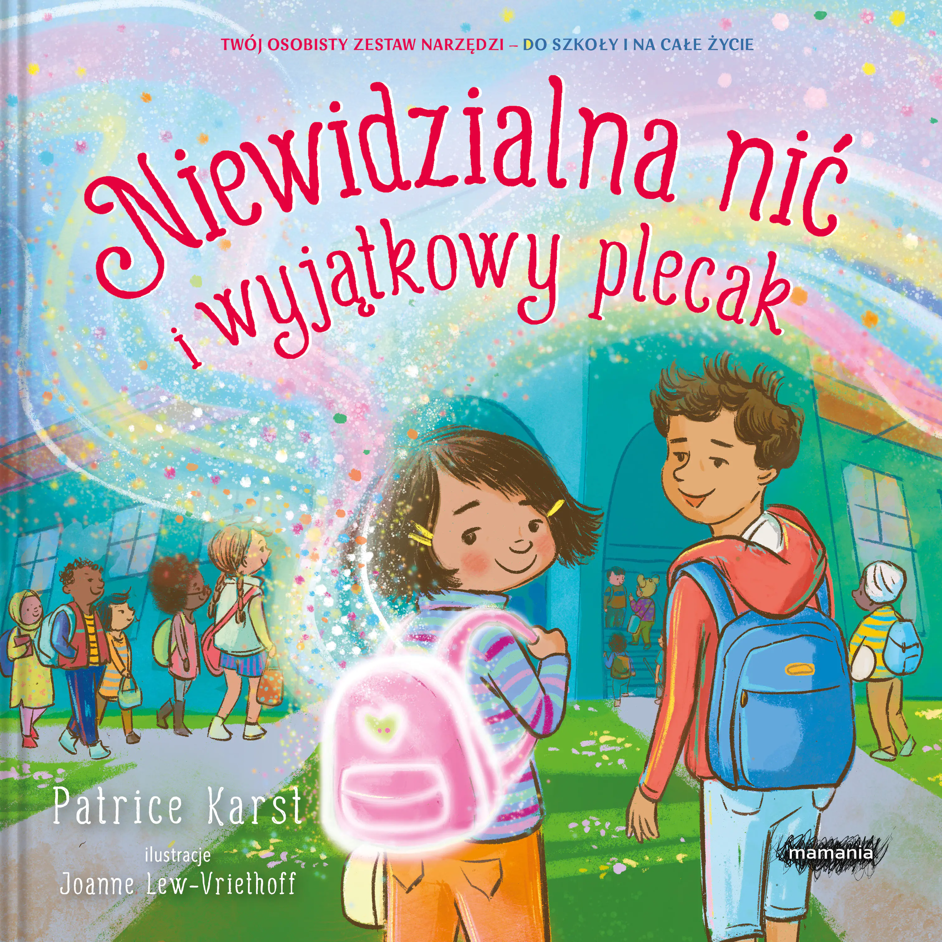 Książka - Niewidzialna nić i wyjątkowy plecak