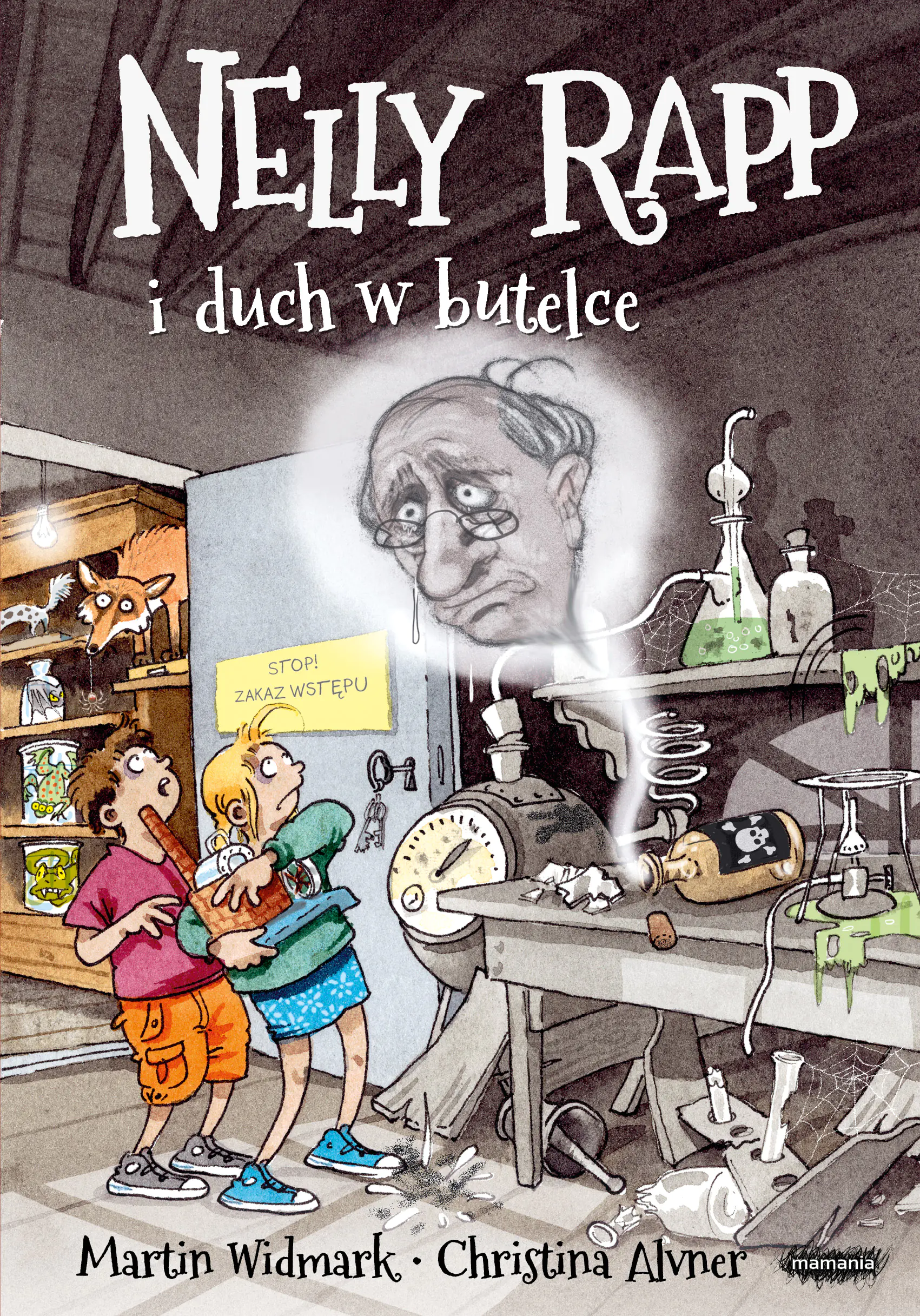 Książka - Nelly Rapp i duch w butelce