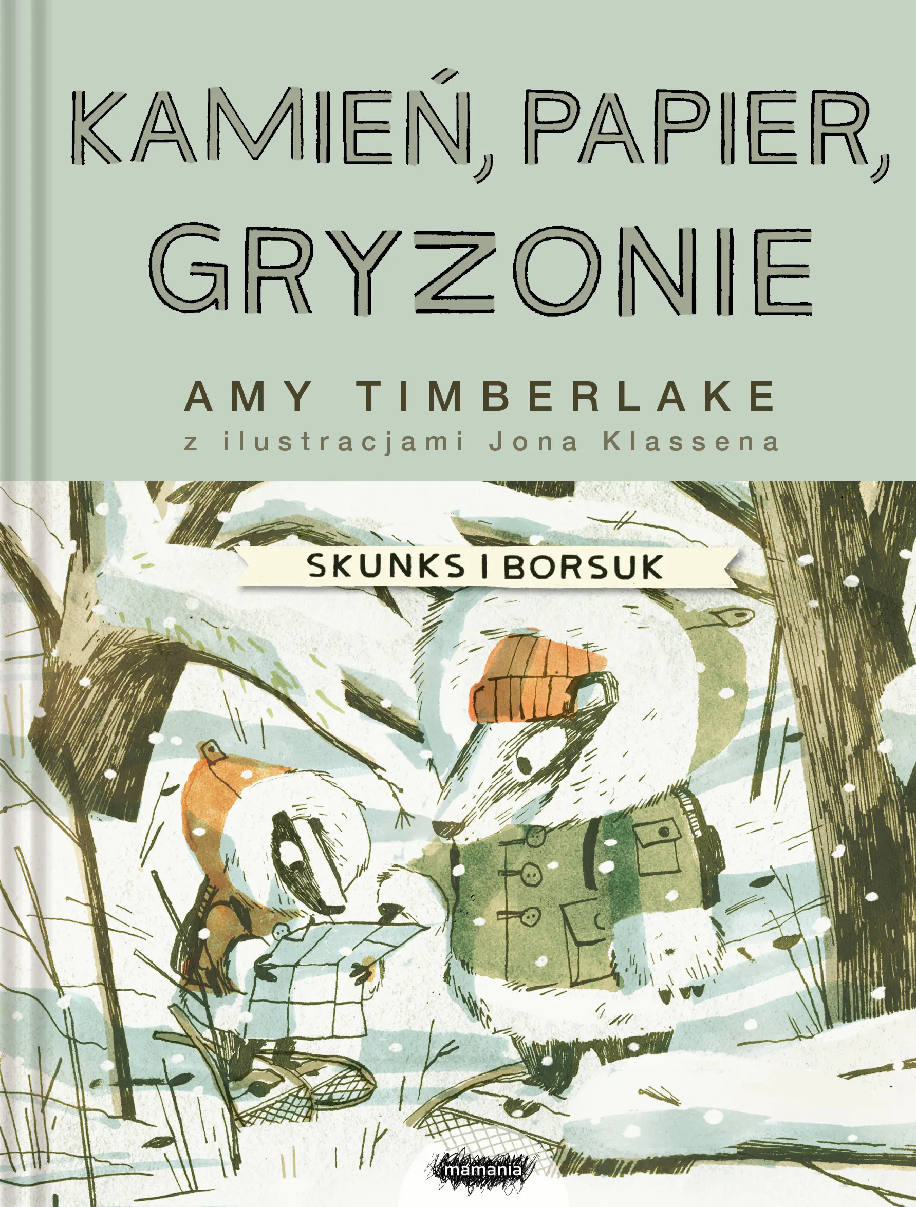 Książka - Kamień, papier, gryzonie. Skunks i Borsuk. Tom 3