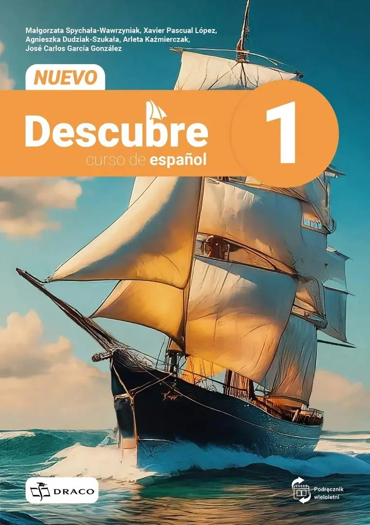 Książka - Nuevo Descubre 1. Podręcznik + nagrania online