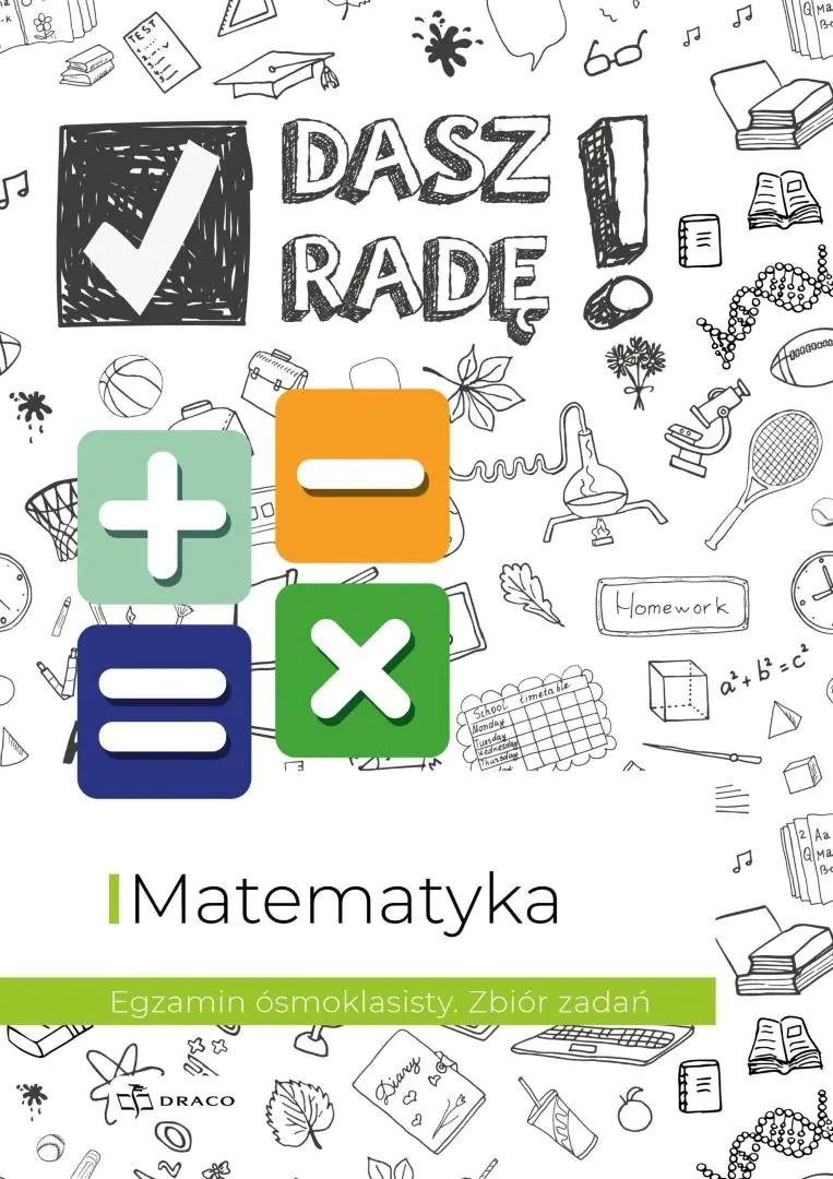 Książka - Dasz radę! Matematyka zb. zadań SP 8