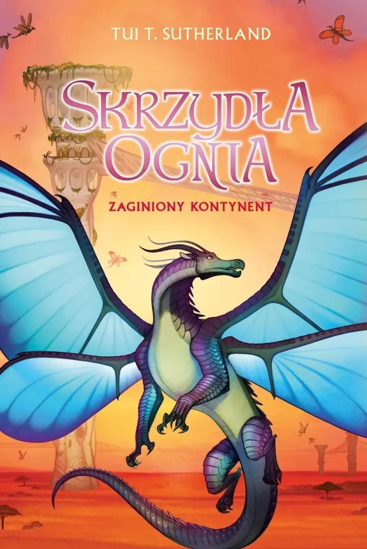 Książka - Zaginiony kontynent. Saga Skrzydła ognia. Księga 11